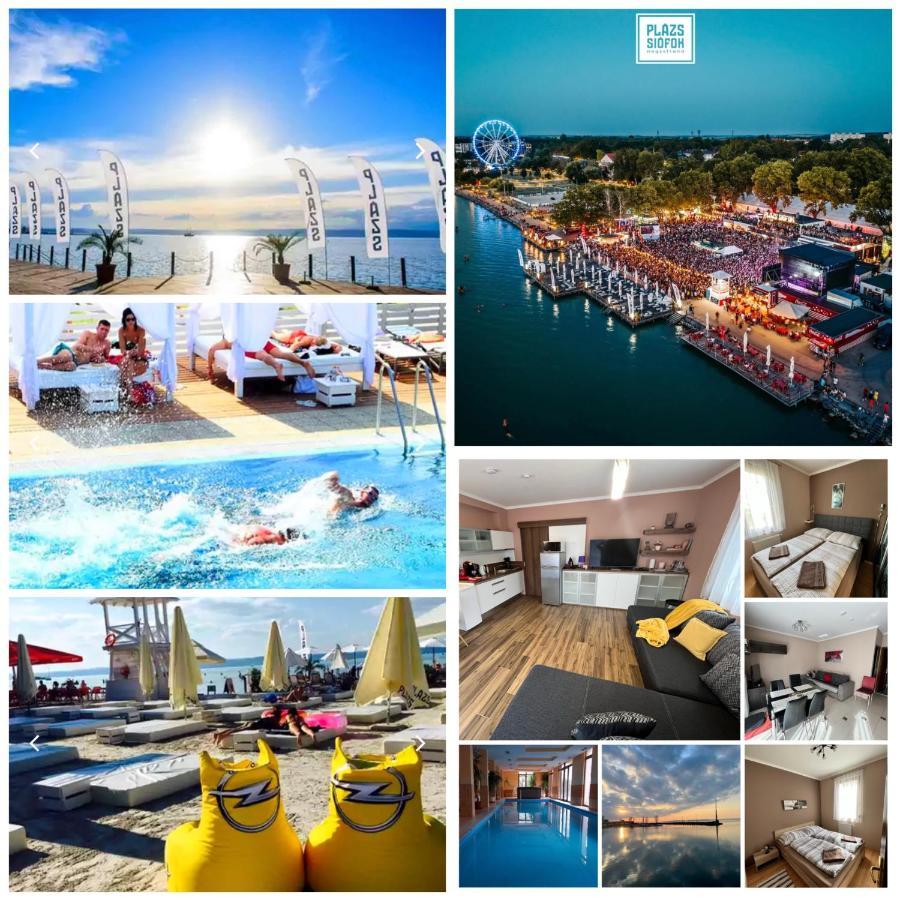 Апартаменти Dorina Wellness Шіофок Екстер'єр фото